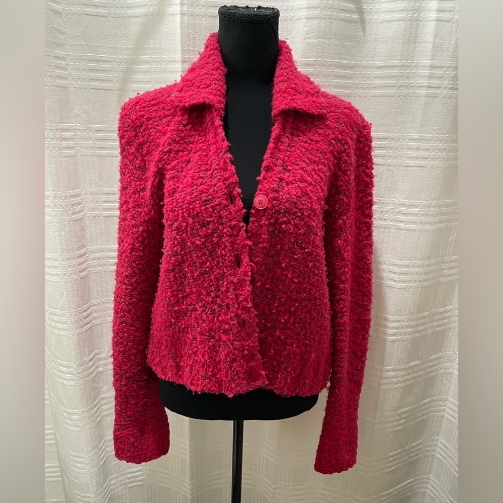 Miu Miu Vintage Wool Cardigan Preppy Academia Luxury Knit cardigan Sweater